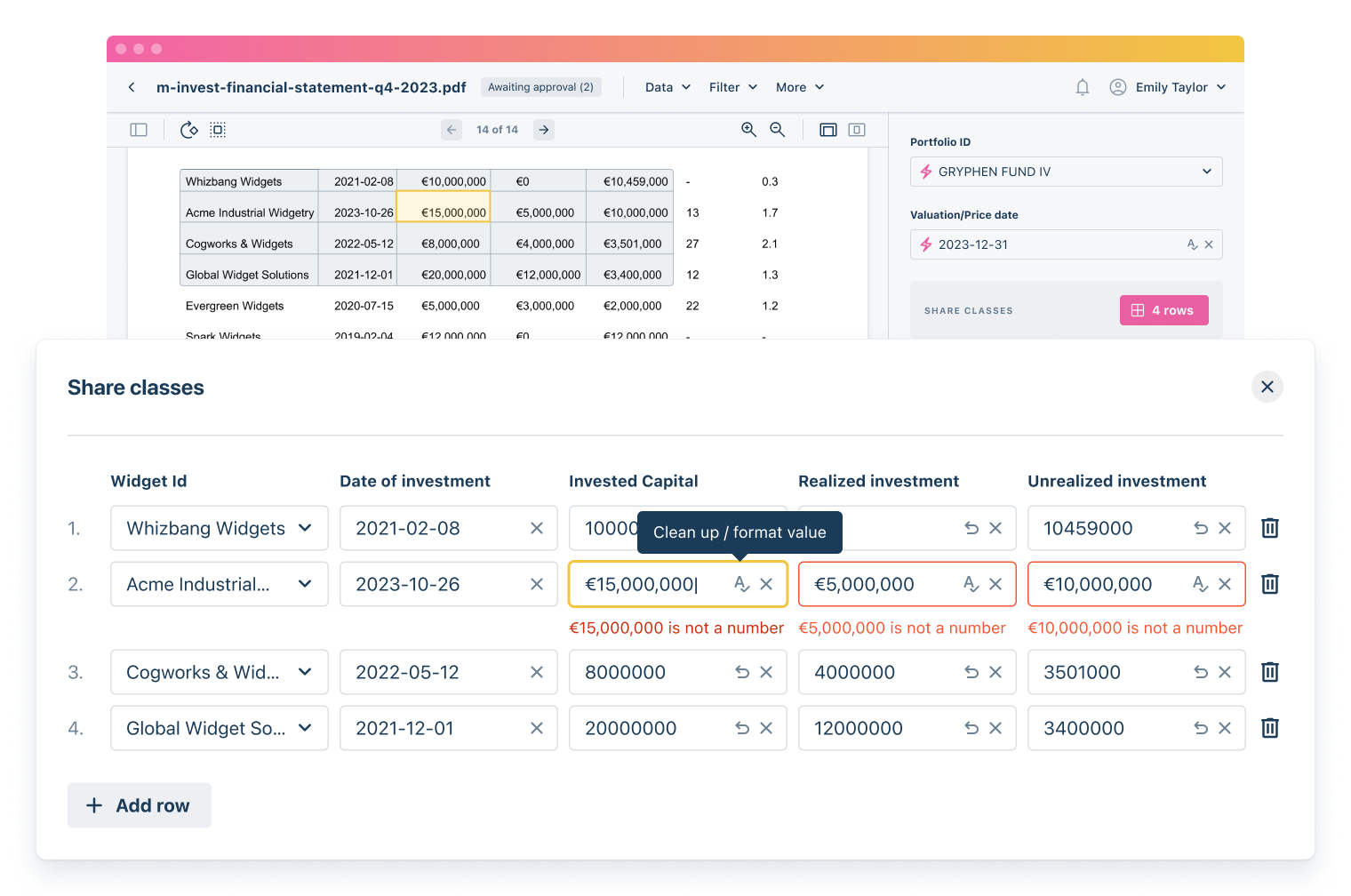 Mesoica's smart inbox